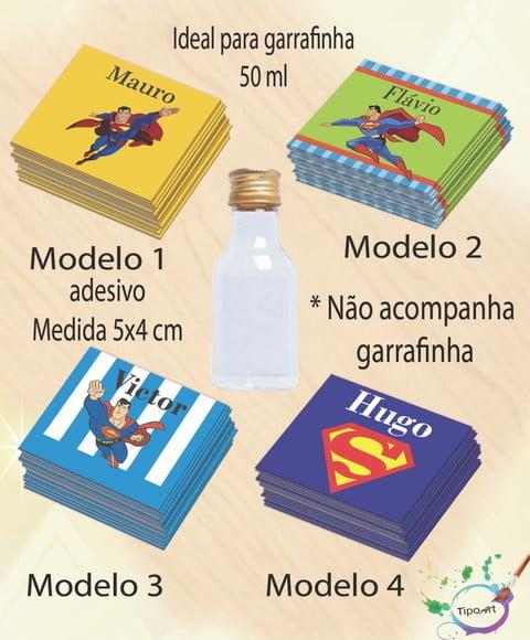 Adesivo Garrafinha-super Homem