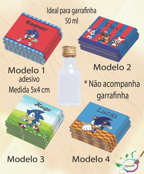 Adesivo Garrafinha-sonic
