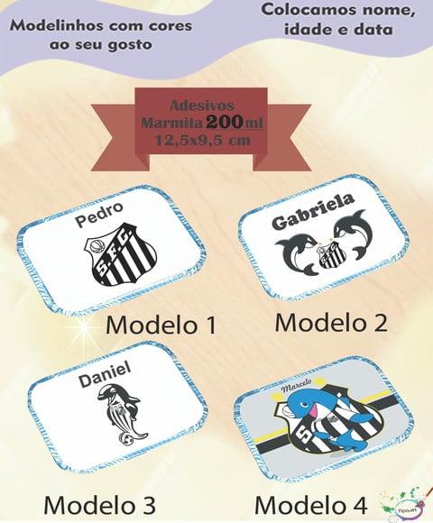 Adesivo Marmitinha 220 Ml- Peixe