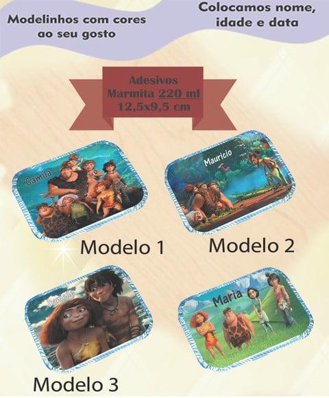 Adesivo Marmitinha 220 Ml- os Croods