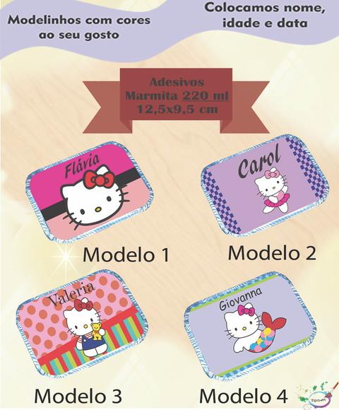 Adesivo Marmitinha 220 Ml-hello Kitty