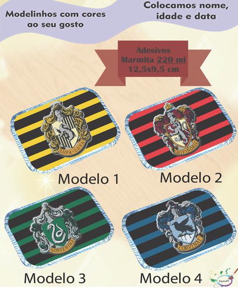 Adesivo Marmitinha 220 Ml-hogwarts