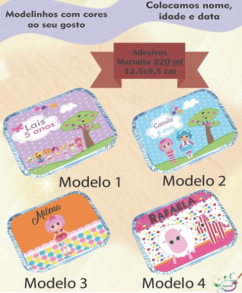 Adesivo Marmitinha 220 Ml-lalaloopsy