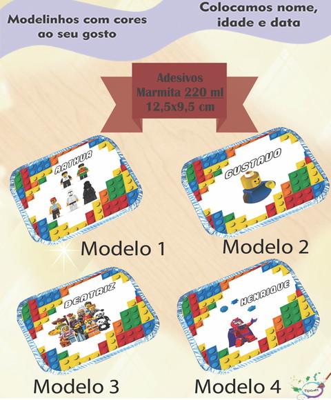 Adesivo Marmitinha 220 Ml-lego