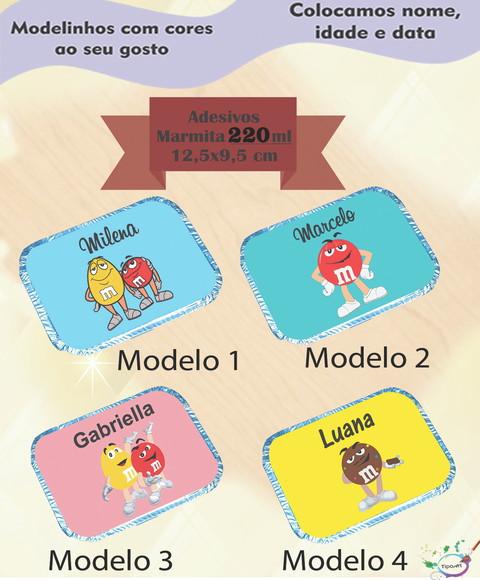 Adesivo Marmitinha 220 Ml-m&m