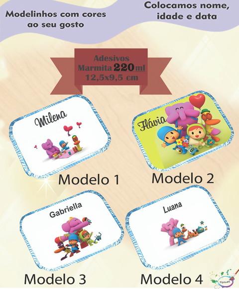 Adesivo Marmitinha 220 Ml-pocoyo