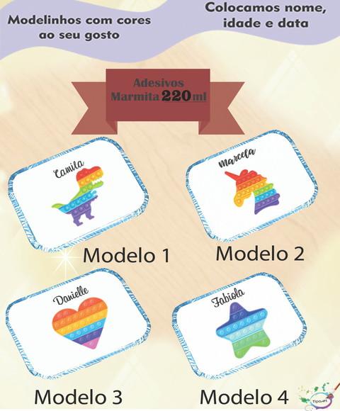 Adesivo Marmitinha 220 Ml-pop Fidget