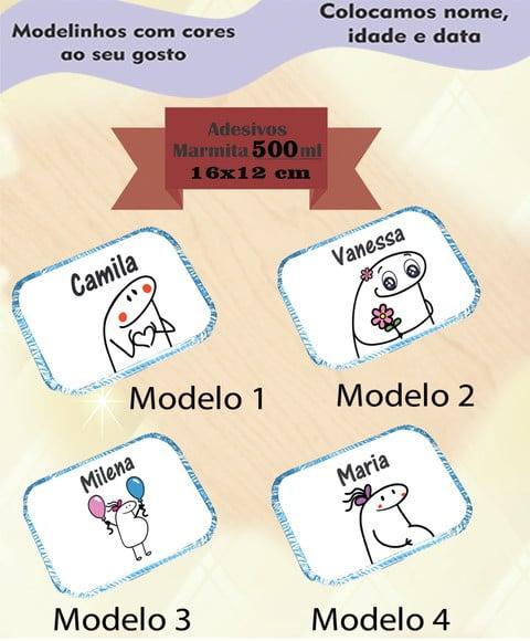 Adesivo Marmitinha 500 Ml-flork
