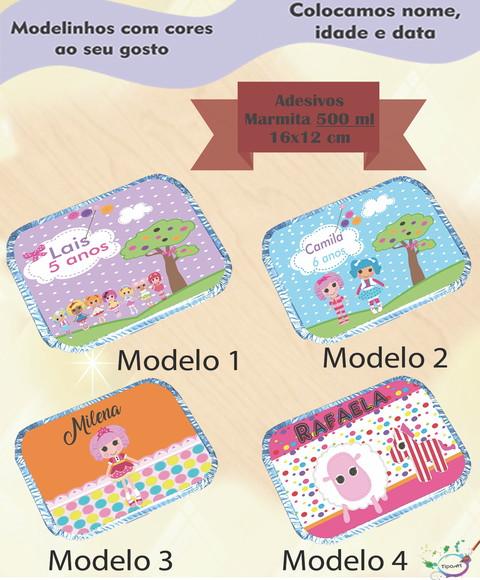Adesivo Marmitinha 500 Ml-lalaloopsy