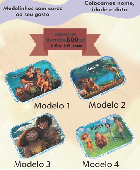 Adesivo Marmitinha 500 Ml-os Croods