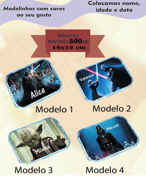 Adesivo Marmitinha 500 Ml-starwars