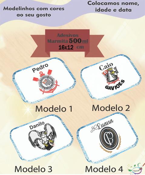 Adesivo Marmitinha 500 Ml-timão