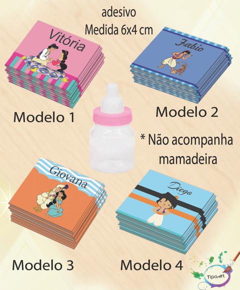Adesivo Mini Mamadeira-aladim