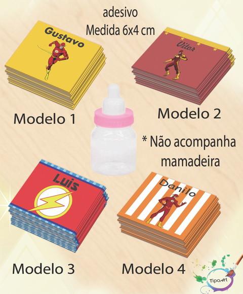 Adesivo Mini Mamadeira- Flash