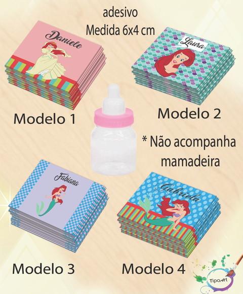 Adesivo Mini Mamadeira-ariel
