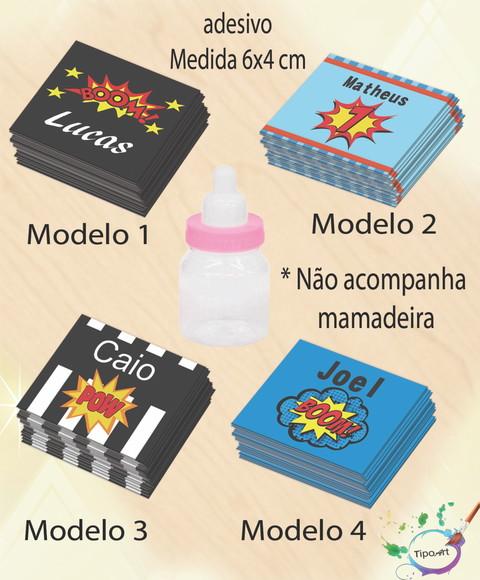 Adesivo Mini Mamadeira-bomba