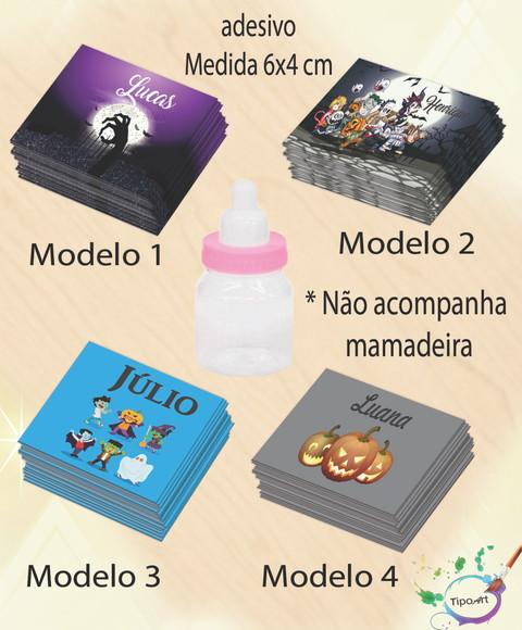 Adesivo Mini Mamadeira-halloween#2