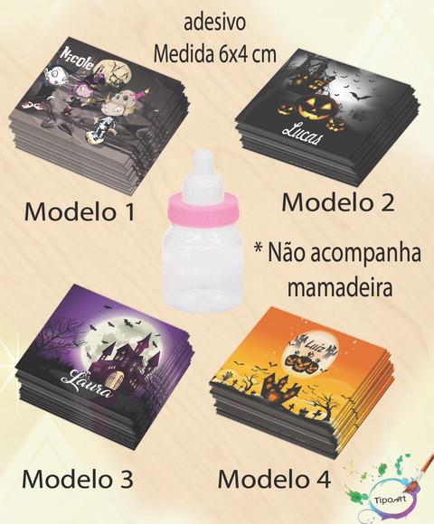 Adesivo Mini Mamadeira-halloween#1