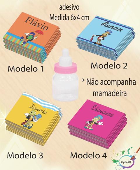 Adesivo Mini Mamadeira-grilo Falante