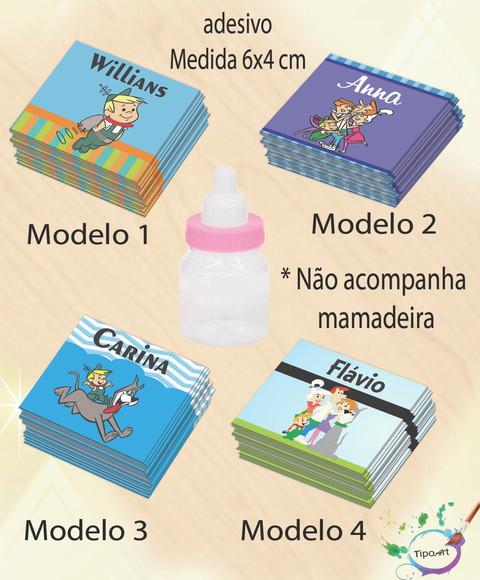 Adesivo Mini Mamadeira-jetsons