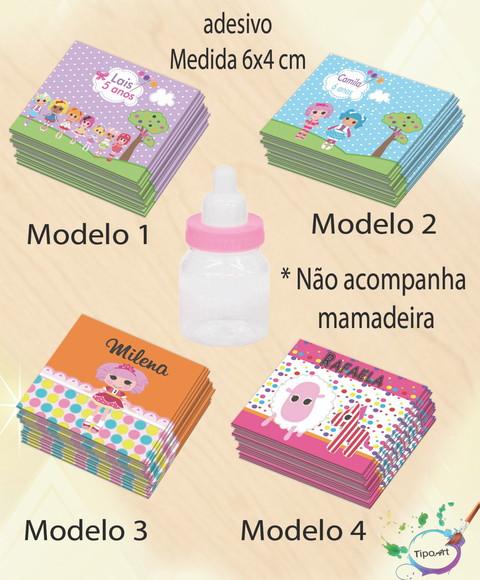 Adesivo Mini Mamadeira-lalaloopsy