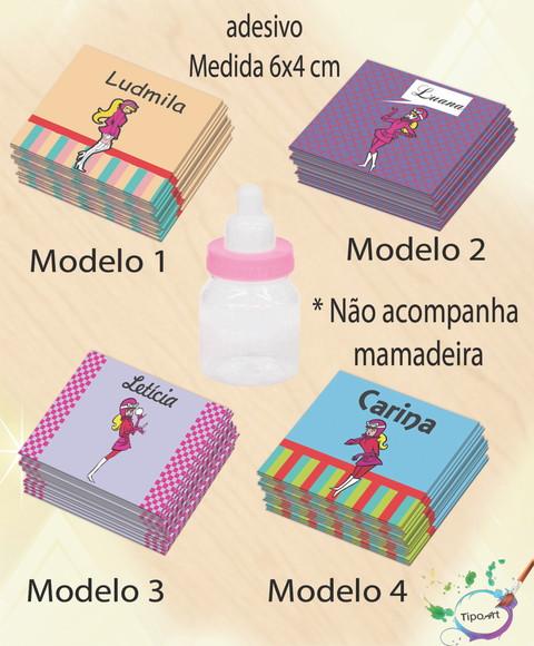 Adesivo Mini Mamadeira-penelope Charmosa