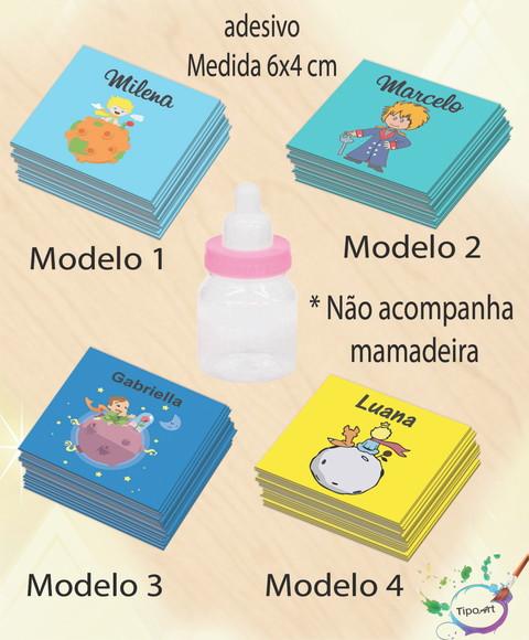Adesivo Mini Mamadeira-pequeno Príncipe