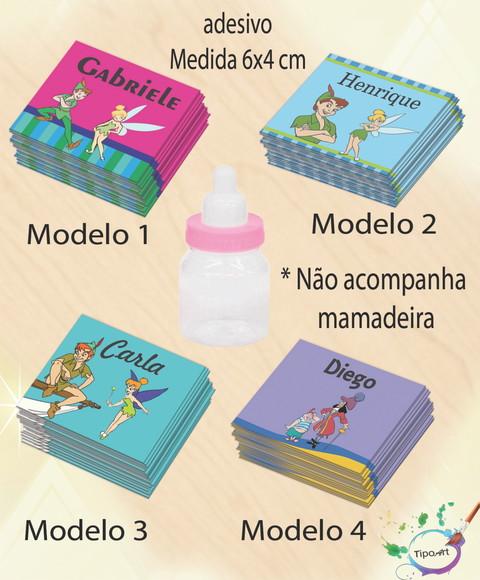 Adesivo Mini Mamadeira-peter Pan