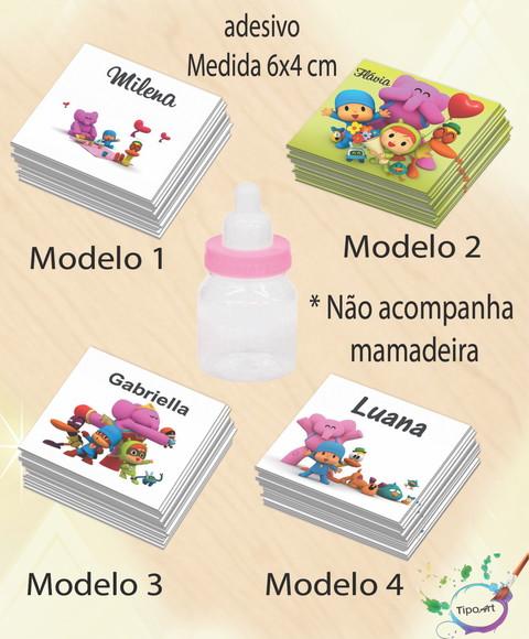 Adesivo Mini Mamadeira-pocoyo