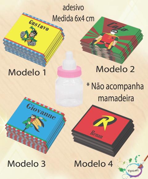 Adesivo Mini Mamadeira-robin