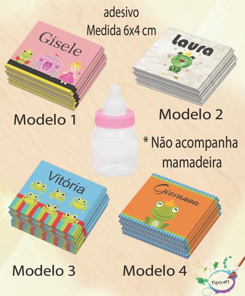 Adesivo Mini Mamadeira-sapinho