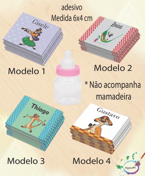 Adesivo Mini Mamadeira-timão