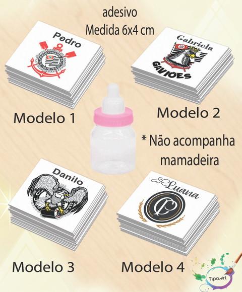 Adesivo Mini Mamadeira-timão