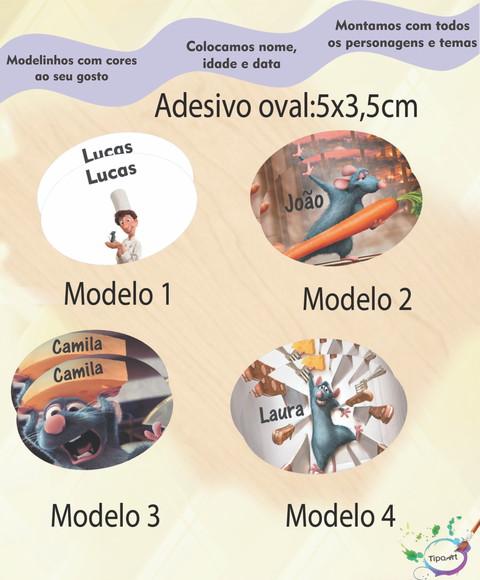 Adesivo Oval