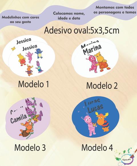 Adesivo Oval