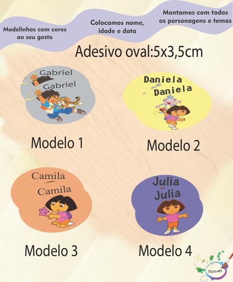 Adesivo Oval-dora