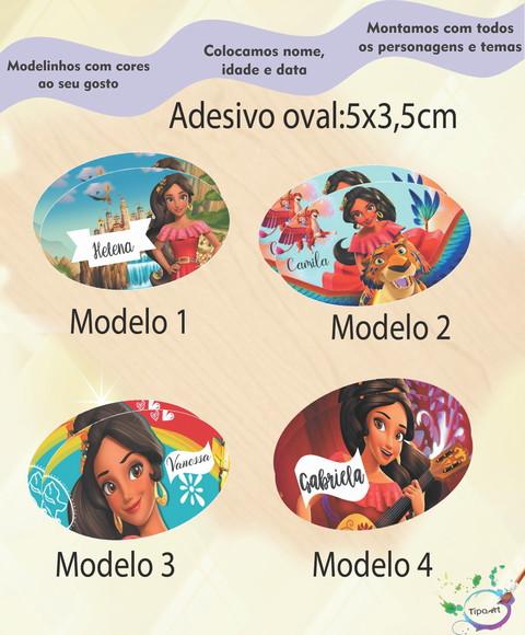 Adesivo Oval-elena de Avalor