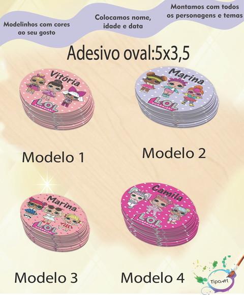 Adesivo Oval-lol Surprise