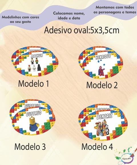 Adesivo Oval-lego