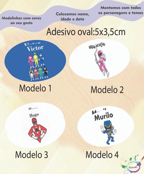 Adesivo Oval-pawer Ranger