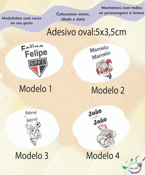 Adesivo Oval-sp