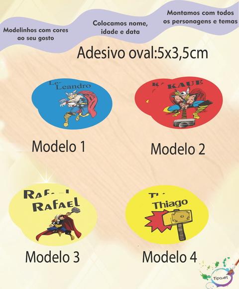 Adesivo Oval-thor