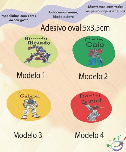 Adesivo Oval-transformers