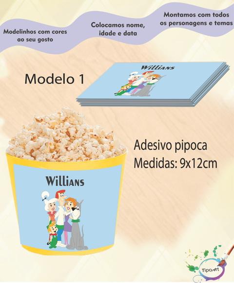 Adesivo P/balde de Pipoca-jetson