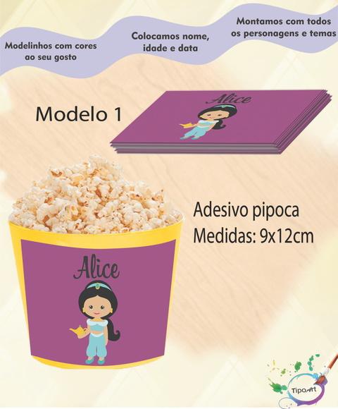 Adesivo P/balde Pipoca-jasmine