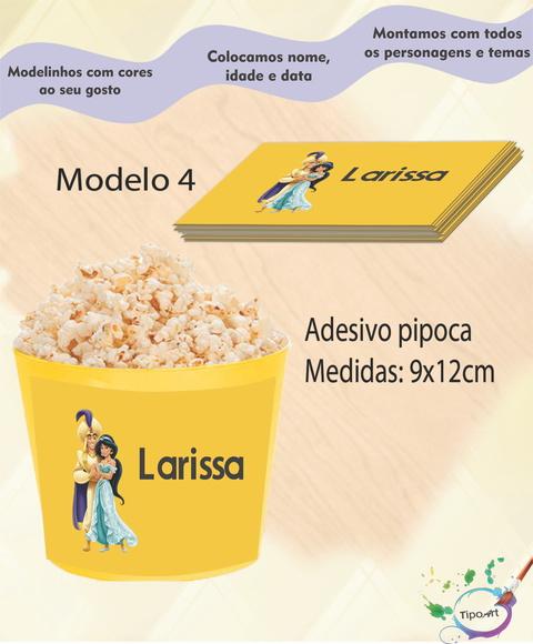 Adesivo P/balde Pipoca-jasmine