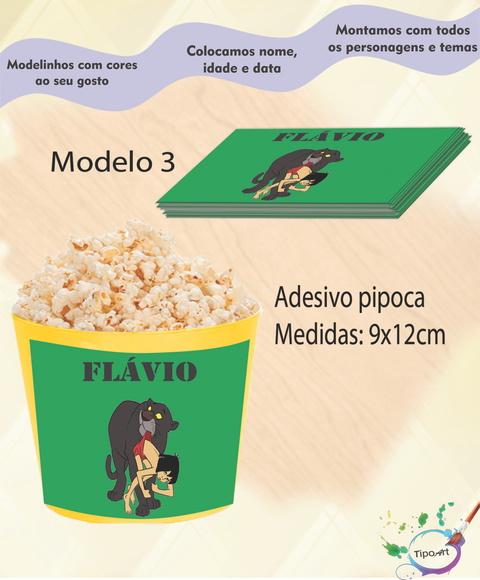 Adesivo P/balde Pipoca-mogli