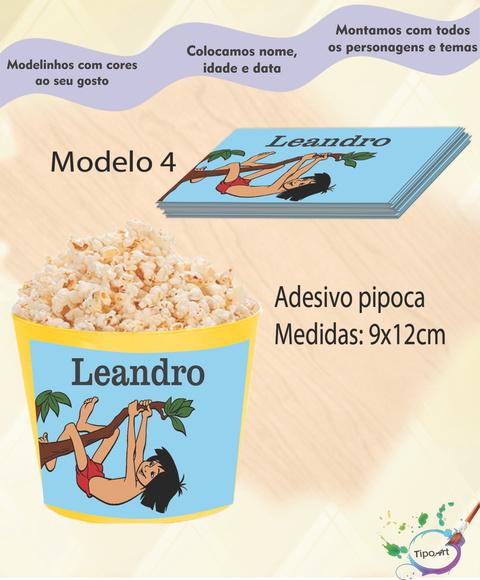 Adesivo P/balde Pipoca-mogli
