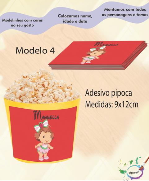 Adesivo P/balde Pipoca-moranguinho