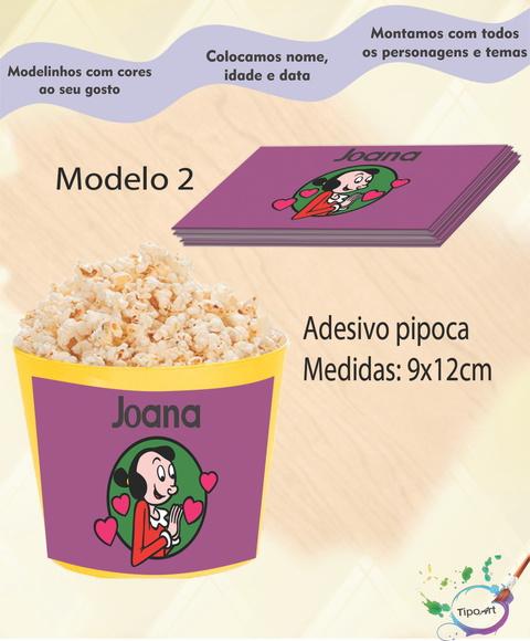 Adesivo P/balde Pipoca-popai